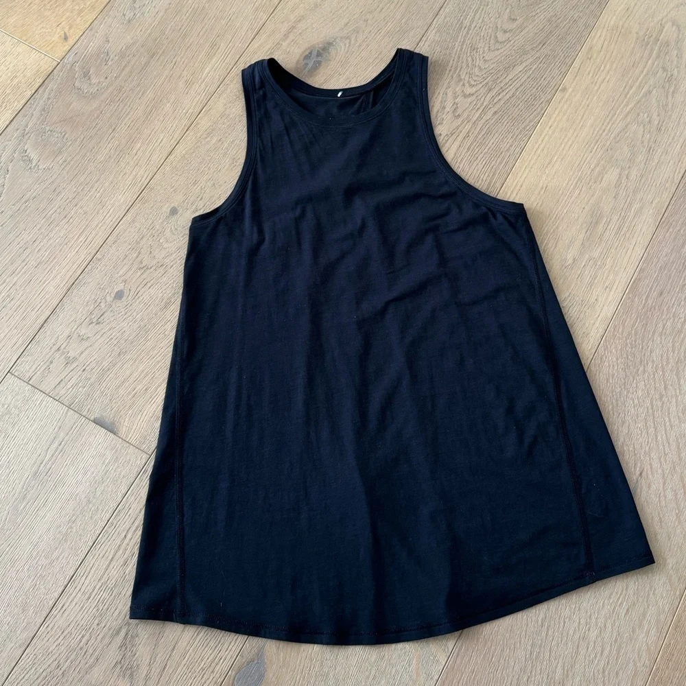Lululemon All Tied Up Tank Black Size 4 - Picture 7 of 11
